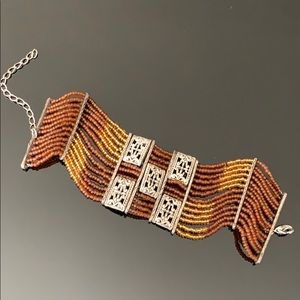 Boho Beaded Wrap Bracelet